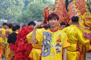 Người trẻ hào hứng tham gia các cuộc thi tại Festival