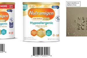 Thu hồi tự nguyện lô sữa công thức Nutramigen do nguy cơ nhiễm khuẩn