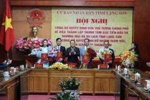 Thành lập Trung tâm Xúc tiến Đầu tư, Thương mại và Du lịch Lạng Sơn