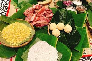 Cách chọn lá dong và nguyên liệu để có bánh chưng ngon ngày Tết