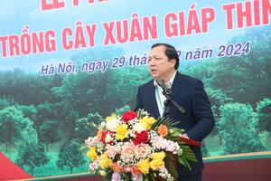 Học viện Nông nghiệp Việt Nam phát động Tết trồng cây xuân Giáp Thìn