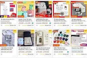 Tràn lan shop "ảo" giá siêu rẻ "lừa" người tiêu dùng trên sàn thương mại điện tử
