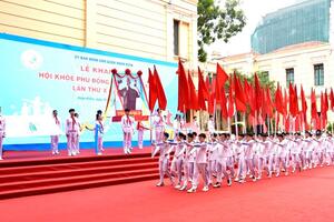 Sôi nổi phong trào thể dục thể thao trong thầy và trò Thủ đô