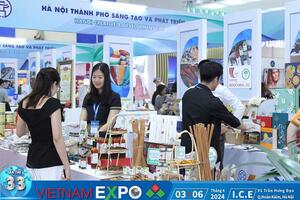 Vietnam Expo 2024: Quy tụ gần 500 doanh nghiệp tham gia xúc tiến thương mại
