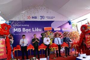 Ngân hàng MB khai trương chi nhánh Bạc Liêu