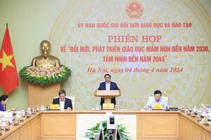 Thủ tướng Phạm Minh Chính: huy động mọi nguồn lực cho giáo dục mầm non