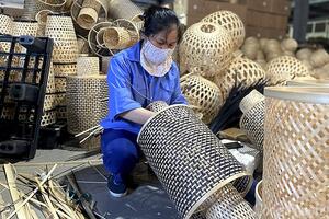 Quý I/2024, xuất khẩu mây, tre, cói thu về 212,07 triệu USD