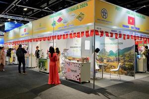 Nông sản, sản phẩm OCOP Hà Nội gây ấn tượng tại Hội chợ FoodService Australia 2024