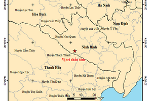 Ninh Bình: Bất ngờ xảy ra động đất