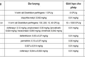 Sản phẩm quế, ớt của Việt Nam bị cảnh báo tại EU