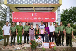Ấm áp tình đồng chí, đồng bào của Công an  tỉnh Bạc Liêu