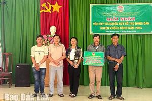Tiếp sức cho nông dân phát triển kinh tế