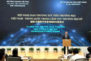 Xúc tiến hợp tác giữa Việt Nam-Trung Quốc trong lĩnh vực thương mại số