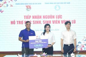 Cộng đồng góp 1, Vinamilk góp thêm 1, để nhân đôi hỗ trợ cho học sinh vùng thiên tai