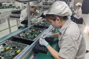 Công nghiệp hỗ trợ cho ngành điện tử phát triển còn khiêm tốn