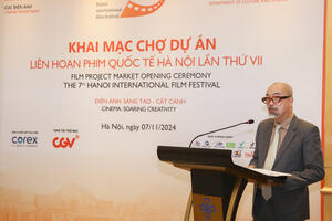 Khai mạc Chợ dự án tại Liên hoan phim quốc tế Hà Nội lần thứ VII