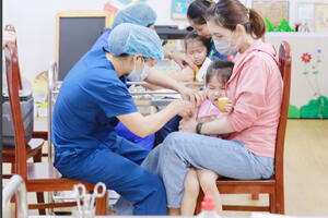 Số ca mắc sởi đang có xu hướng gia tăng