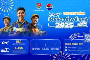 Đăng ký vé xe về quê đón Tết tại "Mang Tết về nhà 2025"