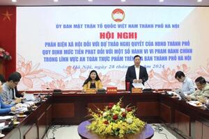 Đề xuất tăng gấp đôi mức phạt vi phạm an toàn thực phẩm