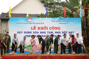 Quảng Ngãi hiện thức hóa ước mơ nhà ở cho hộ nghèo