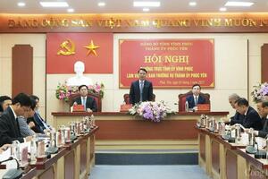 TP. Phúc Yên: Ưu tiên nguồn lực hạ tầng giao thông kết nối với Hà Nội