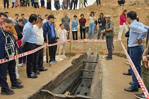 Thuyền cổ ở Bắc Ninh: Hai thuyền hay một?