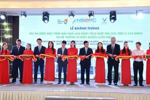 Thanh Hóa: Khánh thành Dự án điện mặt trời mái nhà tại NS2PC