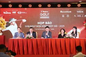 Gần 220 golfer sẽ tham dự giải Tiền Phong Golf Championship 2025