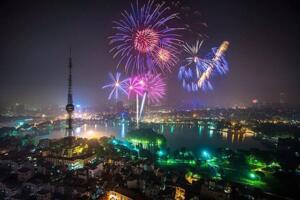 Hà Nội bắn pháo hoa đêm 22 và 27/4