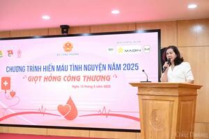 Giọt hồng Công Thương 2025: Hiến máu cứu người, chung tay vì sự sống cộng đồng