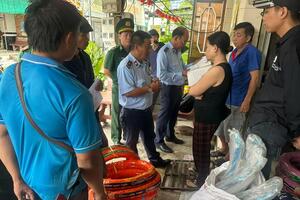 Cà Mau: Tạm giữ phụ tùng xe máy không rõ nguồn gốc