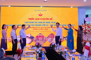 Triển lãm chuyên đề gốm sứ - sơn son thếp vàng năm 2025: Mở rộng cơ hội hợp tác