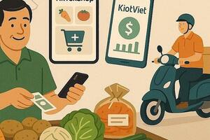 Tiểu thương chợ truyền thống có thêm “cẩm nang số hóa”