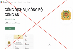 Bộ Công an cảnh báo thủ đoạn lừa đảo cài ứng dụng VNeID giả chứa mã độc