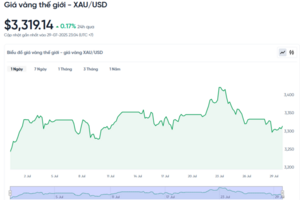 Giá vàng hôm nay 30/07/2025