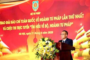 Báo Công Thương đoạt Giải Báo chí toàn quốc về ngành Tư pháp