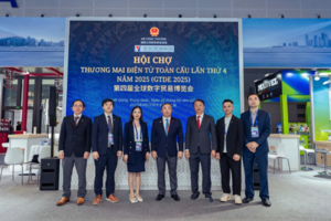 Gian hàng Việt hội tụ tại Hội chợ Thương mại Điện tử Toàn cầu lần 4