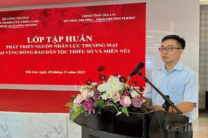 Phát triển thương mại vùng đồng bào dân tộc thiểu số Gia Lai