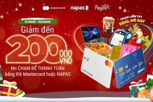 NAPAS, Mastercard và Payoo triển khai chiến dịch khuyến mại toàn quốc, đẩy mạnh thanh toán không tiếp xúc