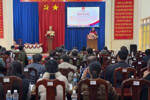 MTTQ xã Ea Knốp phát huy vai trò đại đoàn kết toàn dân