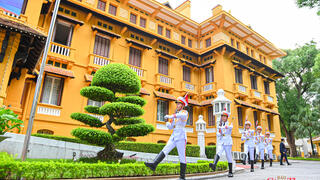 Lễ Thượng cờ kỷ niệm 59 năm Ngày thành lập ASEAN