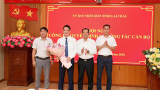 Lai Châu có tân Phó Giám đốc Ban QLDA đầu tư xây dựng các công trình Nông nghiệp và Phát Triển nông thôn tỉnh