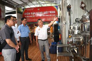 Nghiệm thu 2 dự án hỗ trợ máy móc, thiết bị tiên tiến phục vụ sản xuất