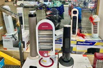 Thị trường thiết bị sưởi ấm Hà Nội sôi động trở lại