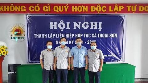 Thành lập Liên hiệp hợp tác xã lúa gạo đầu tiên tại An Giang