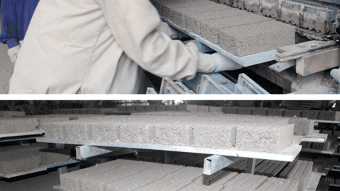 Sản xuất gạch không nung theo công nghệ mới