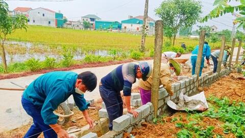 Tân Lâm Hương trên hành trình xây dựng xã NTM nâng cao