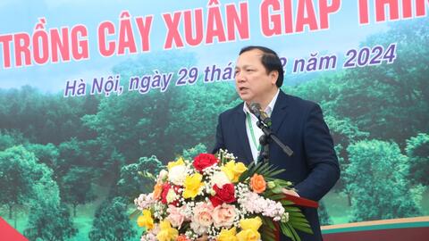 Học viện Nông nghiệp Việt Nam phát động Tết trồng cây xuân Giáp Thìn