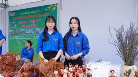 Đặc sắc các gian hàng sản phẩm OCOP của thanh niên Thủ đô