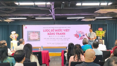 Ra mắt cuốn sách song ngữ Việt - Nhật: ‘Lược sử nước Việt bằng tranh’
